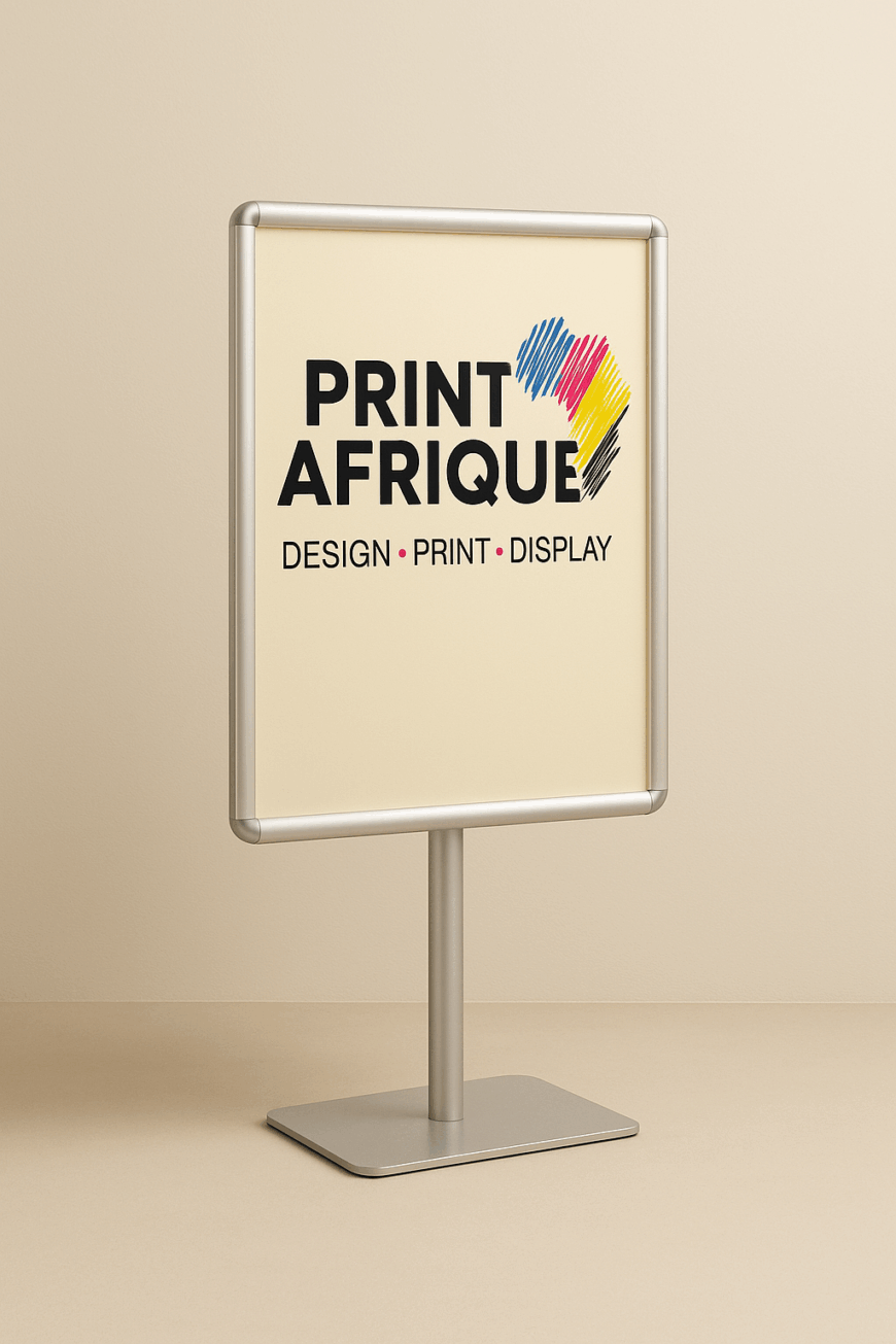 A1 Poster & Snap‑Frame Stand