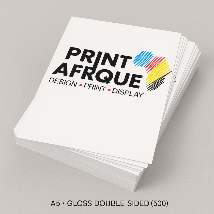 Flyers A5 ‑ Gloss Double‑Sided (500)